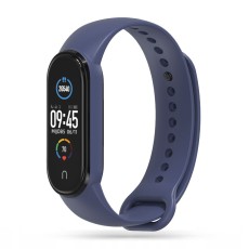 Tech-Protect Iconband priekš Xiaomi Mi Smart Band 7 - Zils - silikona siksniņa viedpulksteņiem