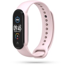 Tech-Protect Iconband priekš Xiaomi Mi Smart Band 7 - Rozā - silikona siksniņa viedpulksteņiem