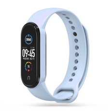 Tech-Protect Iconband priekš Xiaomi Mi Smart Band 7 - Gaiši Zils - silikona siksniņa viedpulksteņiem