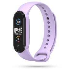 Tech-Protect Iconband priekš Xiaomi Mi Smart Band 7 - Violets - silikona siksniņa viedpulksteņiem