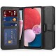 Tech-Protect Wallet Book Case priekš Samsung Galaxy A13 4G A135 - Melns - sāniski atverams maciņš ar magnētu un stendu / grāmatveida maks