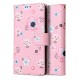 Tech-Protect Wallet Book Case для Samsung Galaxy A53 5G A536 - Розовый / Цветы - чехол-книжка с магнитом и стендом