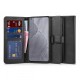 Tech-Protect Wallet Book Case priekš Realme GT Master - Melns - sāniski atverams maciņš ar magnētu un stendu / grāmatveida maks