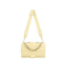 iDeal of Sweden OC22 Statement Braided Bag - Butter Yellow - sieviešu rokassoma / pleca soma