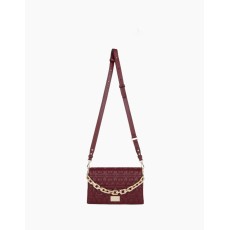 iDeal of Sweden AW21 Leia Trio Compartment Bag - Quilted Ruby - sieviešu rokassoma / pleca soma