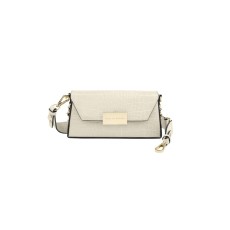 iDeal of Sweden SS21 Olivia Crossbody Bag - Cream Beige Croco - sieviešu rokassoma / pleca soma