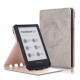 PocketBook Case priekš Basic 4 (606) / Lux 2 (616) / Touch Lux 4 / 5 (627, 628) / Touch HD3 (632) / Color (633) - Pelēks - mākslīgās ādas vertikāli atverams maks / maciņš