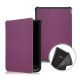 PocketBook Solid Color Case priekš Basic 4 (606) / Lux 2 (616) / Touch Lux 4 / 5 (627, 628) / Touch HD3 (632) / Color (633) - Violets - mākslīgās ādas sāniski atverams maks / maciņš