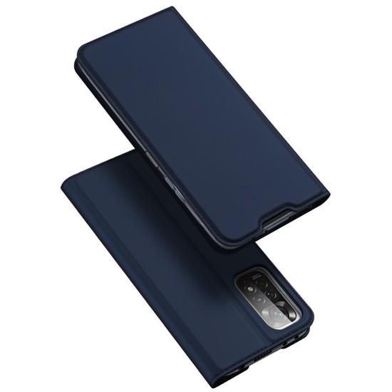 Dux Ducis Skin Pro series priekš Xiaomi Redmi Note 11 Pro / Note 12 Pro 4G - Tumši Zils - sāniski atverams maciņš ar magnētu un stendu