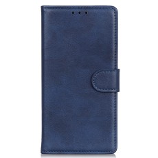 Stand Magnetic Closure PU Leather Book Cover Huawei Nova 9 / Honor 50 - Zils - sāniski atverams mākslīgas ādas maciņš ar stendu