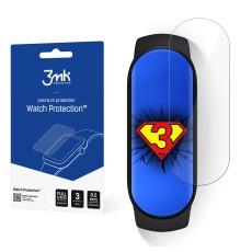3MK Watch Protection FlexibleGlass (3 gab.) Hybrid Tempered Glass / Film priekš Xiaomi Mi Smart Band 6 - hibrīds ekrāna aizsargstikls / aizsargplēve