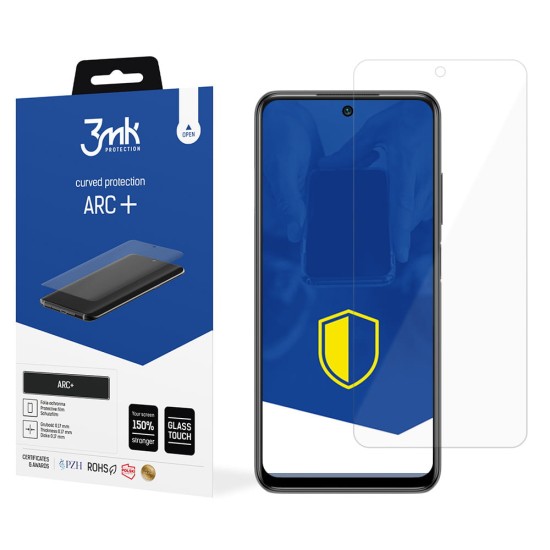 3MK ARC/ Full Screen Size Protective Film priekš Xiaomi Redmi Note 10 5G - aizsargplēve ekrānam