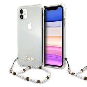 Guess White Pearl series Back Case