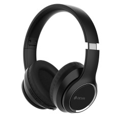 Devia Kintone Bluetooth 5.0 Wireless Headphones with Microphone Universālas Bezvadu Austiņas - Melnas