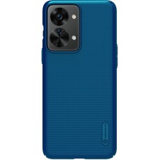 Nillkin Super Frosted Shield Matte PC Mobile Cover priekš OnePlus Nord 2T 5G - Zils - plastikas aizmugures apvalks / bampers-vāciņš