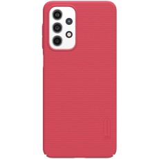 Nillkin Super Frosted Shield Matte PC Mobile Cover priekš Samsung Galaxy A33 5G A336 - Sarkans - plastikas aizmugures apvalks / bampers-vāciņš