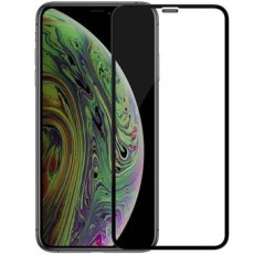 Nillkin Amazing XD CP/Max 3D Edge Glue Tempered Glass protector priekš Xiaomi 12 Pro - Melns - Ekrāna Aizsargstikls / Bruņota Stikla Aizsargplēve (Full screen size curved)
