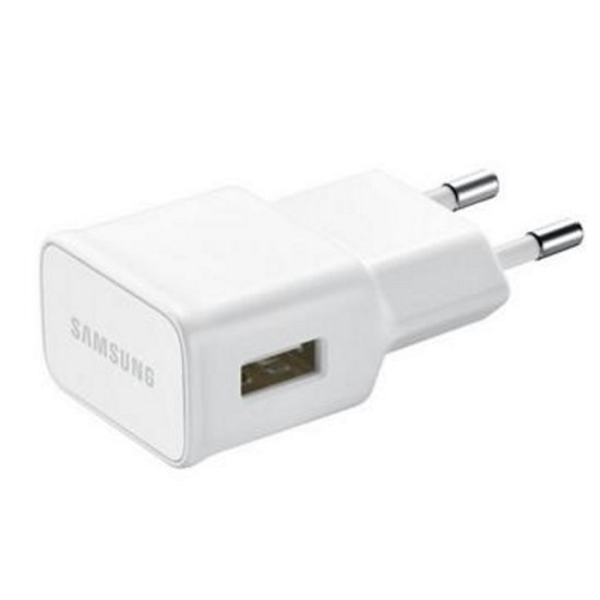 Samsung EP-TA50EWE USB travel charger 1.55A USB Tīkla lādētājs (bez iepakojuma) - Balts - Oriģināls - USB tīkla lādētājs