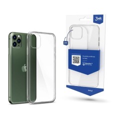 3MK Clear Case priekš Apple iPhone 11 Pro Max - Caurspīdīgs - silikona aizmugures apvalks / bampers-vāciņš