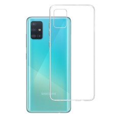 3MK Clear Case priekš Samsung Galaxy A51 A515 - Caurspīdīgs - silikona aizmugures apvalks / bampers-vāciņš