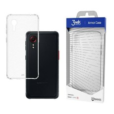 3MK Armor Case priekš Samsung Galaxy Xcover 5 G525 - Caurspīdīgs - triecienizturīgs silikona aizmugures apvalks / bampers-vāciņš