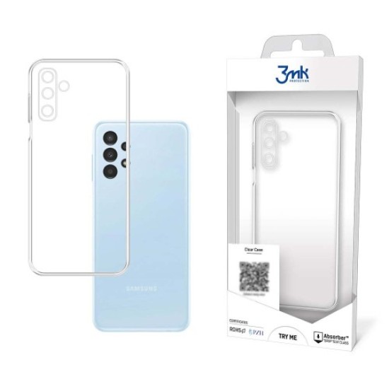 3MK Clear Case priekš Samsung Galaxy A13 5G A136 / A04s A047F - Caurspīdīgs - silikona aizmugures apvalks / bampers-vāciņš