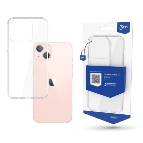 3MK Armor Case для Apple iPhone 14 Plus - Прозрачный - противоударная силиконовая накладка / бампер-крышка