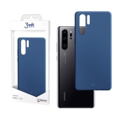 3MK Matt Case priekš Huawei P30 Pro - Zils - matēts silikona aizmugures apvalks / bampers-vāciņš