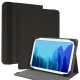 Wonder Soft Universal Book Case priekš 10 inch Tablet PC - Melns - Universāls sāniski atverams maks planšetdatoriem ar stendu