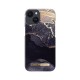 iDeal of Sweden Fashion AW21 Back Case priekš Apple iPhone 14 - Golden Twilight Marble - plastikāta aizmugures apvalks ar iebūvētu metālisku plāksni / bampers-vāciņš