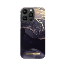 iDeal of Sweden Fashion AW21 Back Case priekš Apple iPhone 14 Pro Max - Golden Twilight Marble - plastikāta aizmugures apvalks ar iebūvētu metālisku plāksni / bampers-vāciņš