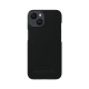 iDeal of Sweden Seamless SS22 Back Case для Apple iPhone 14 - Coal Black - жесткий силиконовый чехол-накладка с встроенной металической пластиной / бампер-крышка
