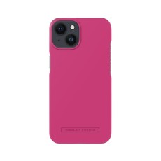 iDeal of Sweden Seamless AG22 Back Case priekš Apple iPhone 14 - Magenta - ciets silikona aizmugures apvalks ar iebūvētu metālisku plāksni / bampers-vāciņš
