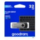 Goodram UTS2 Flash Drive 32GB USB 2.0 Flash Atmiņa - Melna