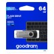 Goodram UTS2 Flash Drive 64GB USB 2.0 Flash Atmiņa - Melna