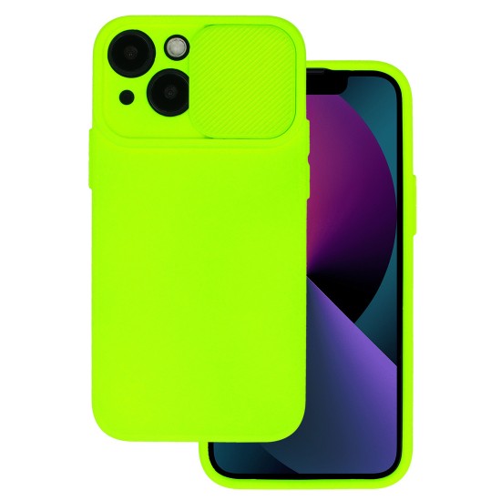 CamShield Soft Back Case priekš Samsung Galaxy A13 5G A136 / A04s A047F - Koši Zaļš - silikona aizmugures apvalks / bampers ar kameras aizsargmehānismu