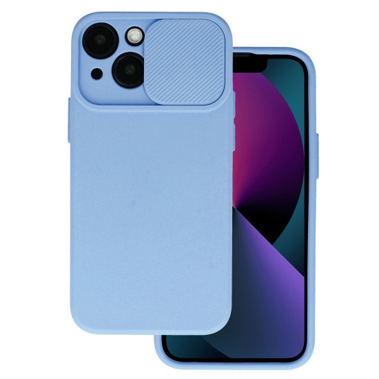 CamShield Soft Back Case priekš Samsung Galaxy A23 5G A236 - Gaiši Zils - silikona aizmugures apvalks / bampers ar kameras aizsargmehānismu