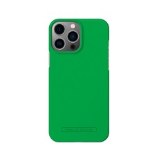 iDeal of Sweden Seamless AG22 Back Case priekš Apple iPhone 13 Pro Max - Emerald Buzz - ciets silikona aizmugures apvalks ar iebūvētu metālisku plāksni / bampers-vāciņš
