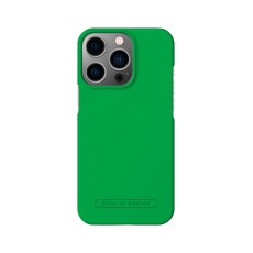 iDeal of Sweden Seamless AG22 Back Case priekš Apple iPhone 13 Pro - Emerald Buzz - ciets silikona aizmugures apvalks ar iebūvētu metālisku plāksni / bampers-vāciņš