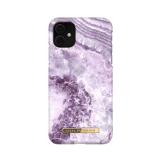 iDeal of Sweden Fashion CR22 Back Case priekš Apple iPhone 11 - Amethyst - plastikāta aizmugures apvalks ar iebūvētu metālisku plāksni / bampers-vāciņš
