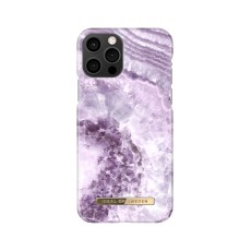 iDeal of Sweden Fashion CR22 Back Case priekš Apple iPhone 12 / 12 Pro - Amethyst - plastikāta aizmugures apvalks ar iebūvētu metālisku plāksni / bampers-vāciņš