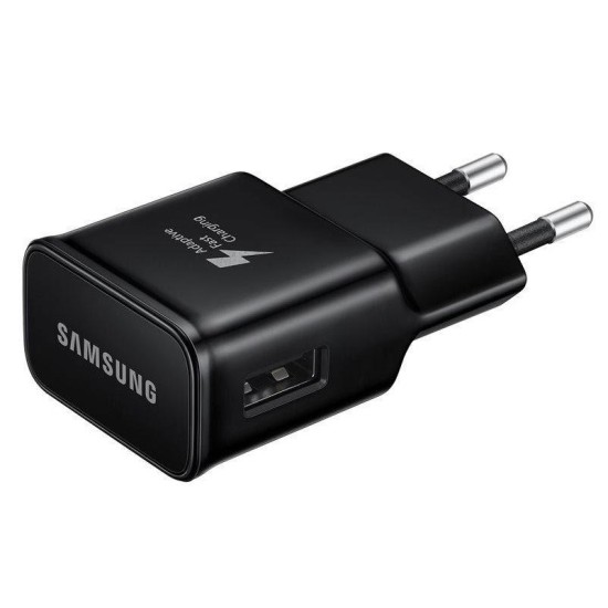 Samsung EP-TA200EBE USB travel charger 15W USB Tīkla lādētājs (bez iepakojuma) - Melns - Oriģināls - USB tīkla lādētājs