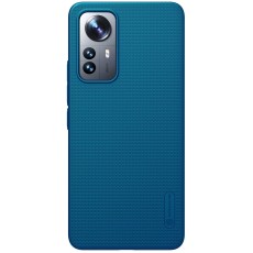 Nillkin Super Frosted Shield Matte PC Mobile Cover priekš Xiaomi 12 Lite - Zils - plastikas aizmugures apvalks / bampers-vāciņš