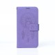 Forcell Mezzo Book Case priekš Apple iPhone 12 / 12 Pro - Violets / Sapņu Ķērājs - sāniski atverams maciņš ar stendu un auklu / grāmatveida maks
