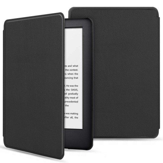 Tech-Protect Smart Case для Amazon Kindle 11 (2022) - Чёрный - чехол-книжка со стендом / подставкой