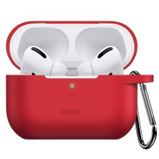 ESR Bounce Case priekš Apple Airpods Pro 2 - Sarkans - silikona apvalks bezvadu austiņu lādēšanas ierīcei