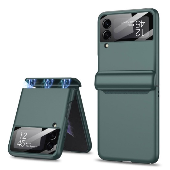 Tech-Protect Icon Case priekš Samsung Galaxy Flip4 5G - Zaļš - plastikāta aizmugures apvalks / vāciņš