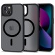 Tech-Protect Magmat Magsafe Back Case priekš Apple iPhone 13 - Melns - silikona aizmugures apvalks / bampers-vāciņš