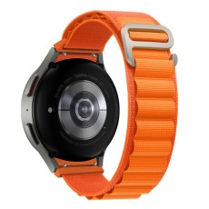 Tech-Protect Nylon Pro Watch Band priekš Samsung Galaxy Watch 4 / 5 / 5 Pro / 6 / Classic / 7 / FE (40 / 42 / 43 / 44 / 45 / 46 / 47 mm) - Oranžs - neilona siksniņas (jostas) viedpulksteņiem
