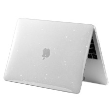 Tech-Protect Smartshell Protective Case priekš Apple MacBook Air 13-inch M2 (2022) A2681 / M3 (2024) A3113 - Caurspīdīgs / Spīdumi - plastikas no abām pusēm apvalks / maciņš